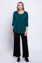 Load image into Gallery viewer, Jazz 3/4 Top - Teal (Blue Sky)
