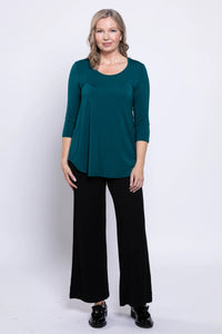 Jazz 3/4 Top - Teal (Blue Sky)