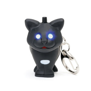Cat LED Keychain