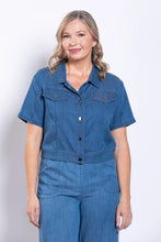 Load image into Gallery viewer, Lana Jacket - Tencel Denim (Blue Sky)
