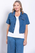 Load image into Gallery viewer, Lana Jacket - Tencel Denim (Blue Sky)
