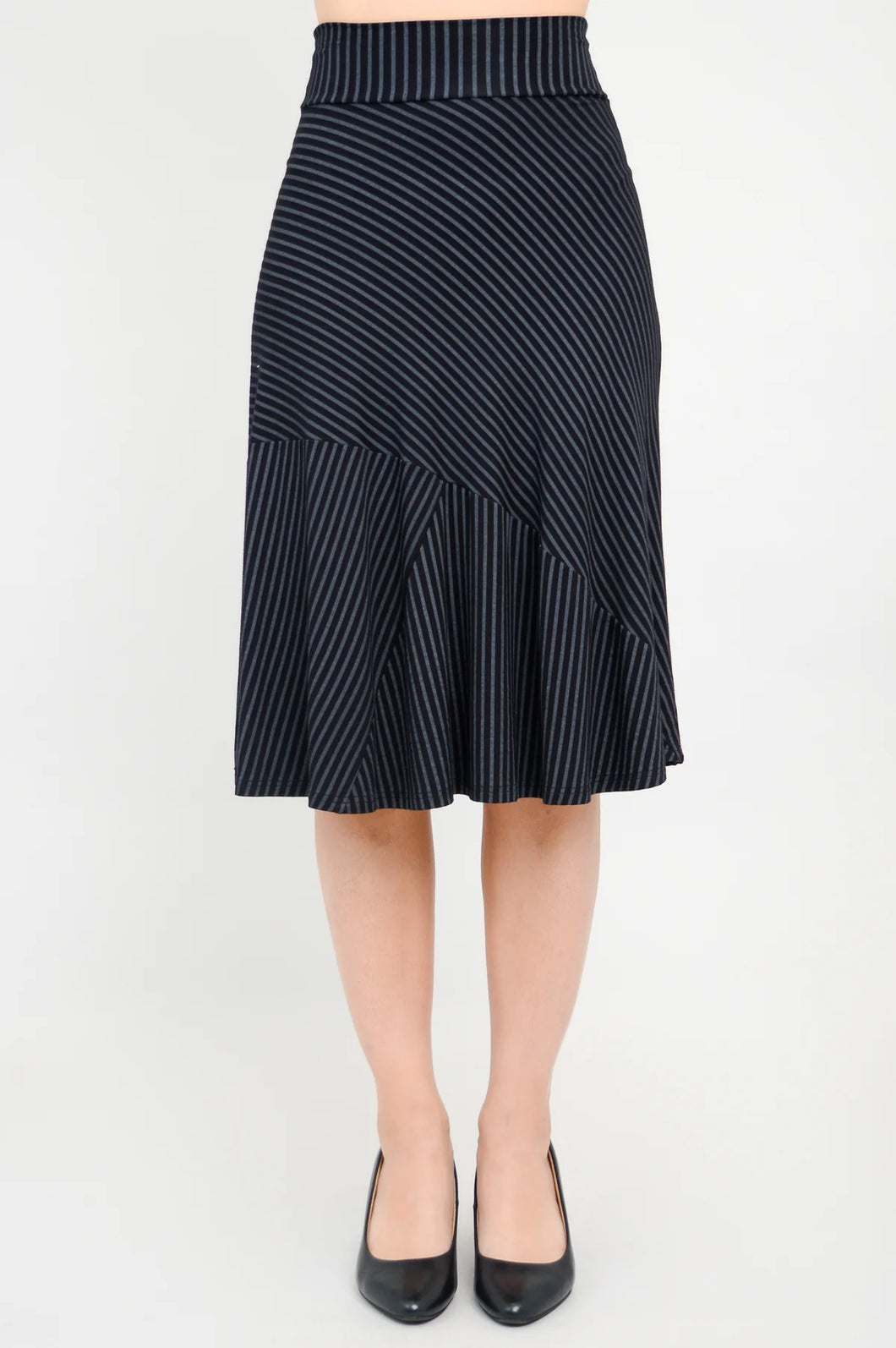 Lillian Skirt - blk/grey (Blue Sky)
