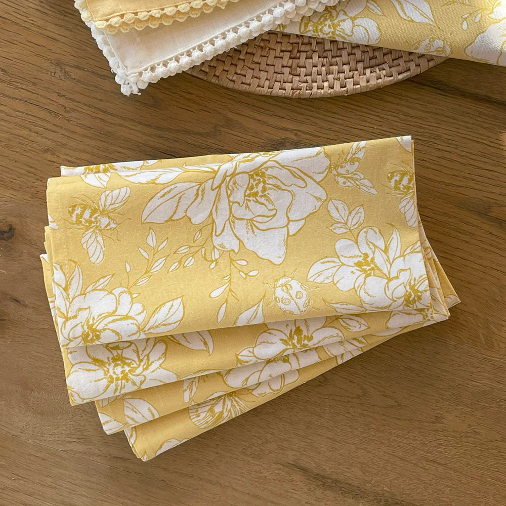 June Bug Napkin set/4 - Dijon