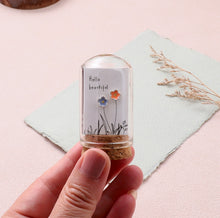Load image into Gallery viewer, Hello Beautiful Enamel Flower Studs
