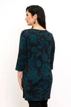 Load image into Gallery viewer, Perfect Tunic - Teal Boscage (Blue Sky)
