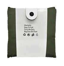 Load image into Gallery viewer, Drawstring Foldable Reusable Shopper - Army
