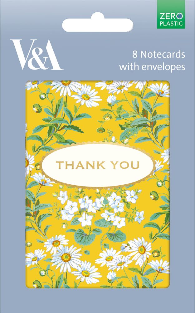 Yellow Daisies Thank You Notecards Set/8