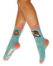 Load image into Gallery viewer, Scandi Stems Socks - Ice (Powder
