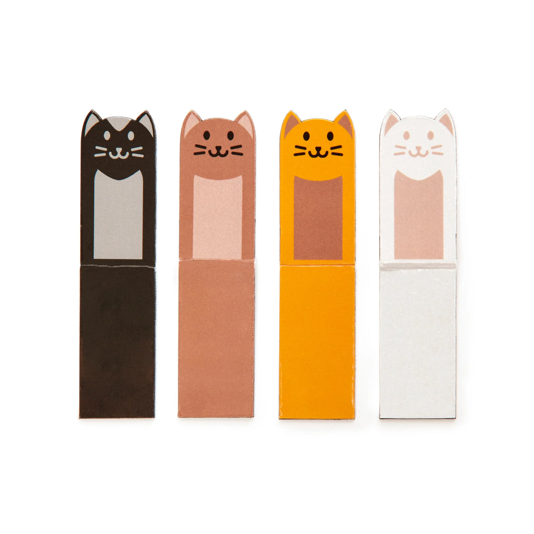 S/4 Magnetic Cat Bookmarks