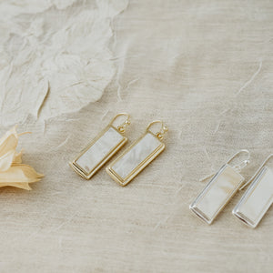 Serephina Earring - Mother of Pearl / Gold Plated
