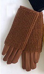 2 Piece Glove Set - Rust