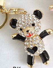 Sparkle Panda Keychain