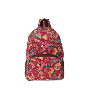 Vintage Red Foldable Backpack