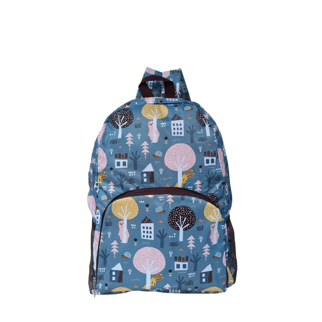 Woodland Tale Foldable Nylon Backpack