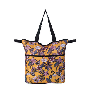 Amber Flourish Zip Around Shopper