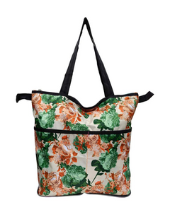 Carnation Zip Around Shopper
