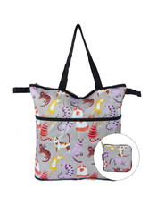 Load image into Gallery viewer, Whisker Zip Around Shopper
