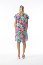 Load image into Gallery viewer, Embroidered Detail Short Sleeve Dress (Orientique)
