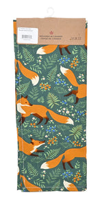 Fox Cotton Tea Towel