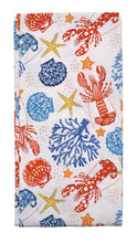 Load image into Gallery viewer, Lobster Starfish Tea Towel
