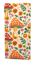 Load image into Gallery viewer, Mushroom Flower Tea Towel
