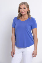 Load image into Gallery viewer, Tessa S/S Tee - Periwinkle (Blue Sky)

