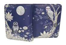 Load image into Gallery viewer, Midnight Owls Small Wallet - Navy
