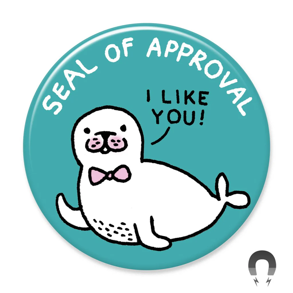 Seal of Approval Magnet