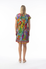 Load image into Gallery viewer, Garden Floral Pleat S/S Dress (Orientique)
