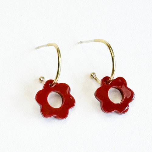 Bloom Hoop - Gold/Red (Bambu)