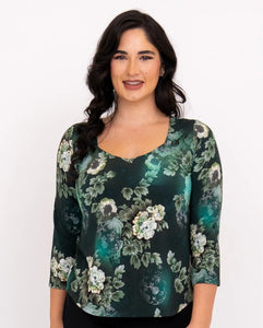 Ritzy 3/4 - Teal Magic (Blue Sky)