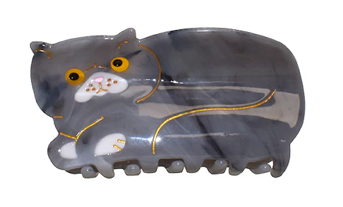 Loaf Cat Hair Claw - Grey