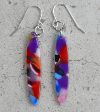 Multi Narrow Oval Earring - Toronto