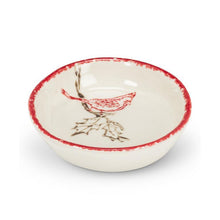Load image into Gallery viewer, Cardinal Stamp Mini Bowl
