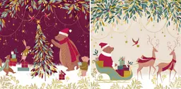 Sara Miller Duo Christmas Card Pack/10