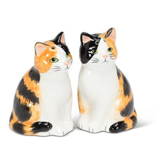 Load image into Gallery viewer, Sitting Tabby Cat S&amp;P Shakers
