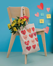 Load image into Gallery viewer, Heart to Heart Tote Bag
