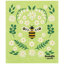 Load image into Gallery viewer, Bee Garden Swedish Dishcloth

