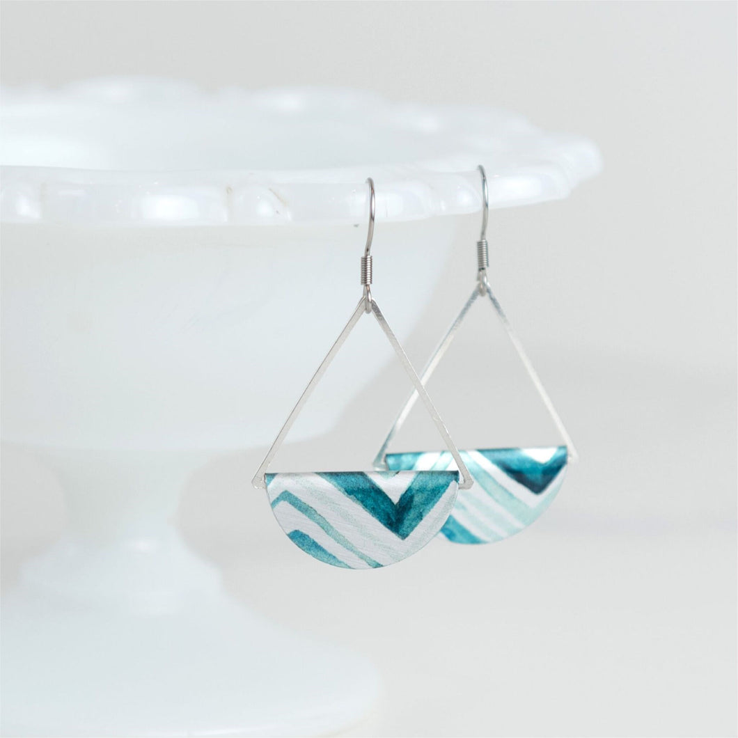 Blue Mountains Dangle Earrings (Giftologie)