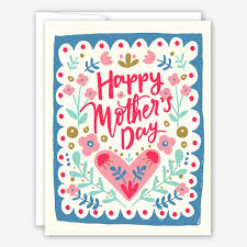 Mother's Day Floral Frame Card