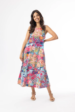 Load image into Gallery viewer, Japanese Floral Dress (Orientique)
