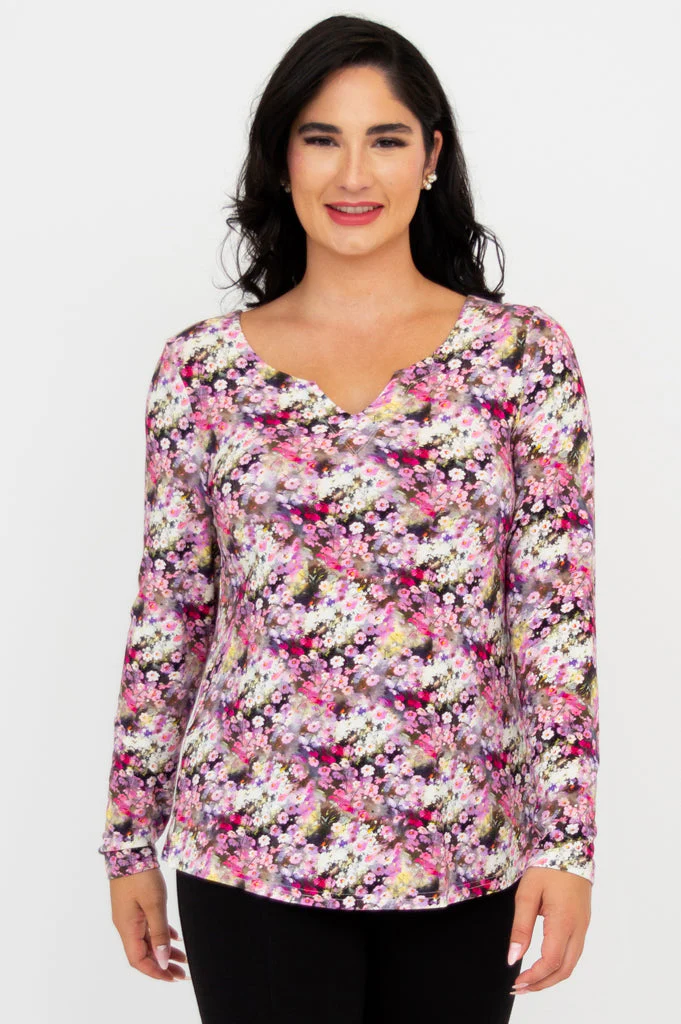 Peggy Floral Top - Fairy (B.S.)