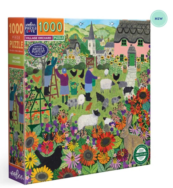 Village Orchard 1000 Piece Puzzle