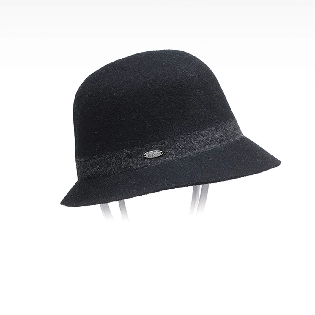 Claude Cloche - black (Canadian Hat)