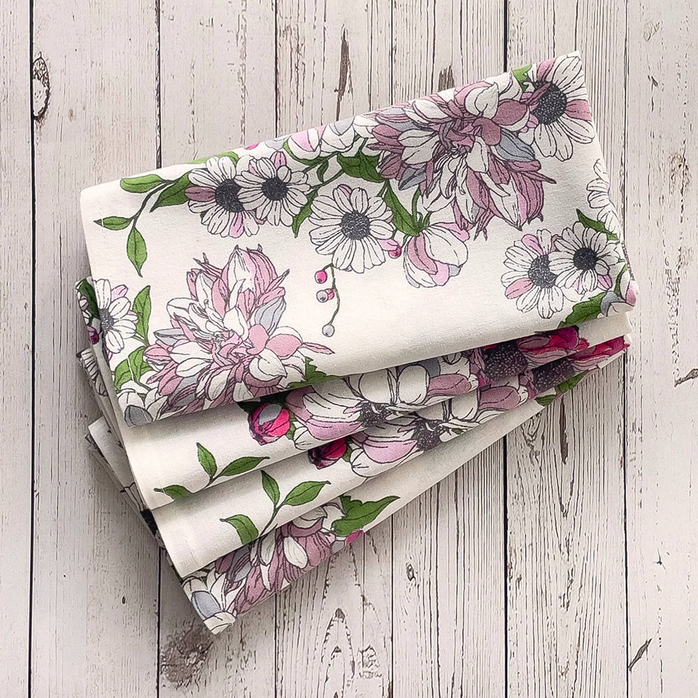 Collette S/4 Napkins - Ivory