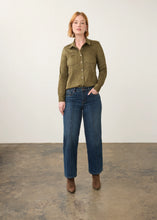 Load image into Gallery viewer, Olivia Wide Ankle - Dark Wash (FDJ)
