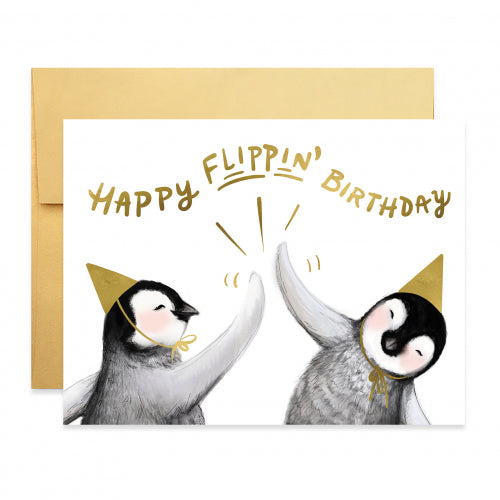 Happy Flipping Birthday Card