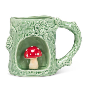 Tree Look Mug w/ Mushroom