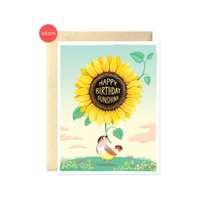 Sunflower Birthday Card