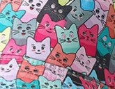 Load image into Gallery viewer, Cat Crowd Reversible Bucket Hat
